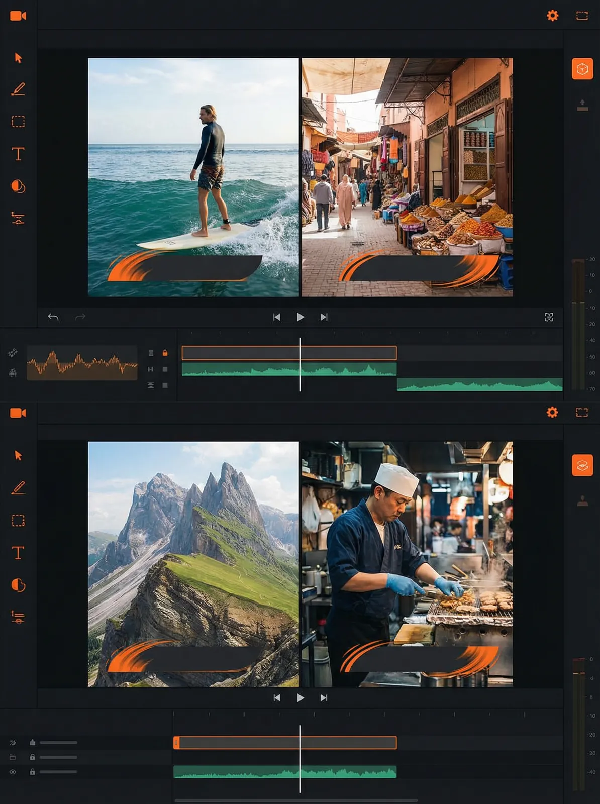 竞博app Vlog开场模板设计